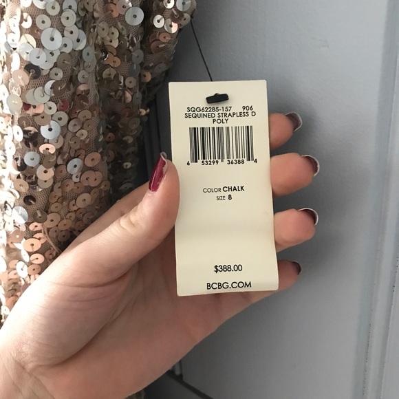 BCBG Size 8 cocktail dress with tag - Picture 4 of 6